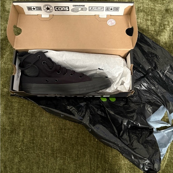 Converse Classic Black Canvas Sneakers - Picture 3 of 3